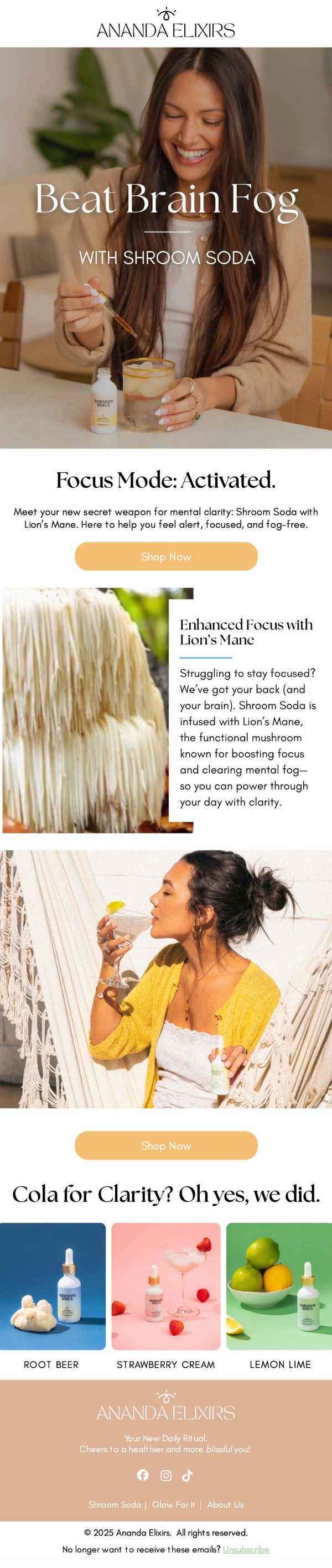 Ananda Elixirs email