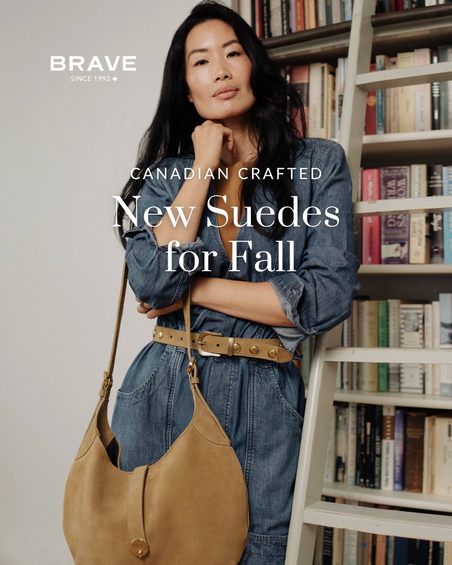 BRAVE Leather static ad